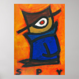 Póster espionaje