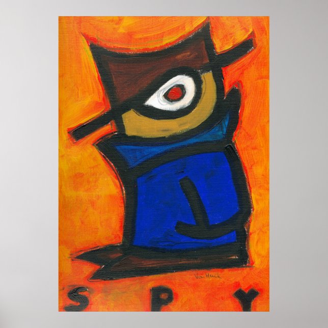 Póster espionaje (Frente)