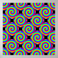 Espiral arcoiris de Kenneth Yoncich