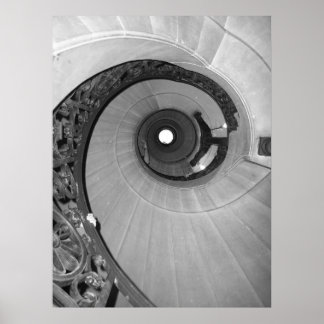 Póster Espiral arriba