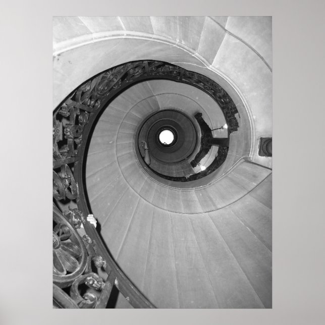 Póster Espiral arriba (Frente)