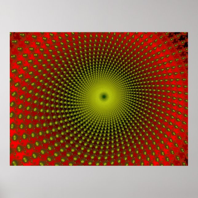Póster Espiral de caballito de mar (impresión) (Frente)