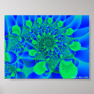 Póster Espiral de Leafy