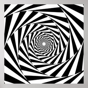 Póster Espiral de patrón de diseño de fondo