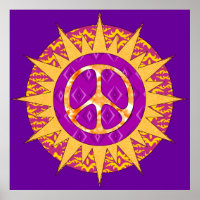 Espiral de sol de paz