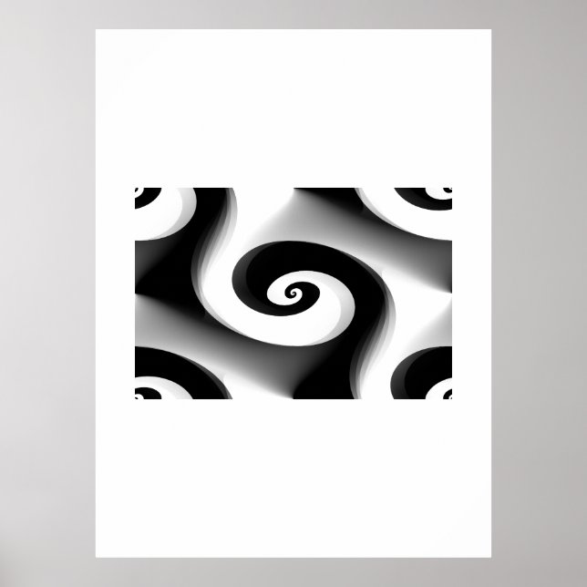 Póster espiral logarítmica vx (Frente)