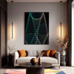 Póster Espirales Infinitas