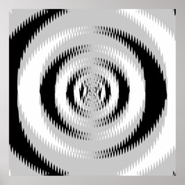 Póster Espirales logarítmicas convergentes var 4
