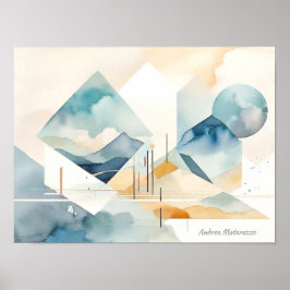 Póster Espíritu abstracto