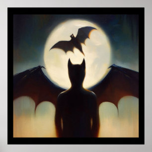Póster Espíritu Animal Bat 2