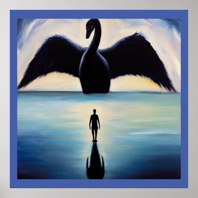 Póster Espíritu Animal Black Swan 1 (Frente)