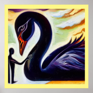 Póster Espíritu Animal Black Swan 3