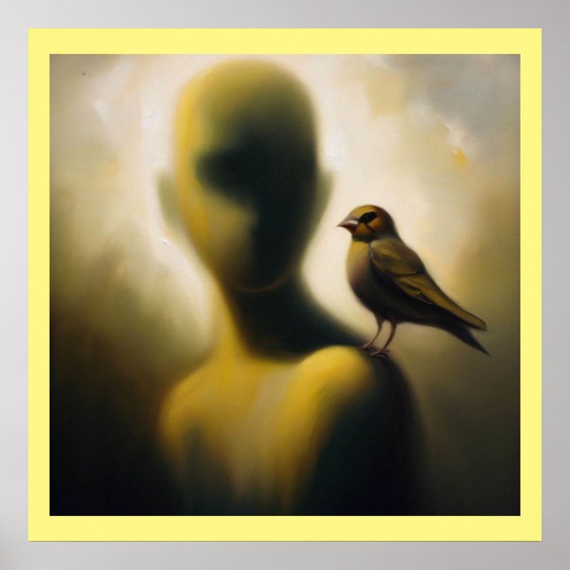 Póster Espíritu Animal Goldfinch 2 (Frente)