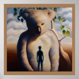 Póster Espíritu Animal Koala 2