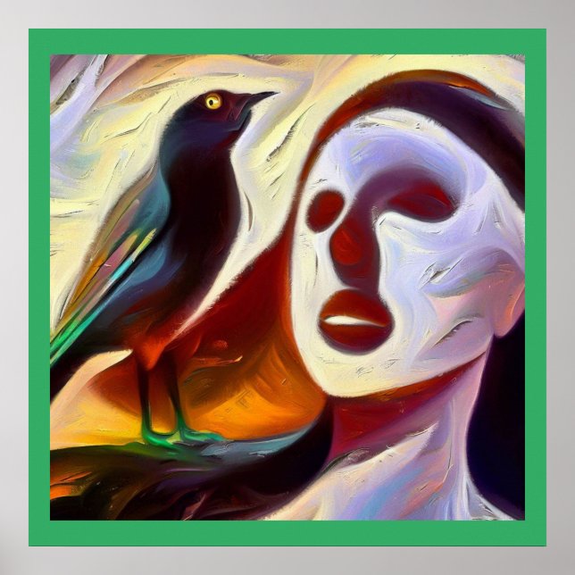 Póster Espíritu Animal Mockingbird 3 (Frente)