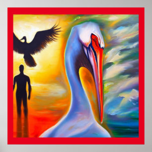 Póster Espíritu Animal Pelican 2