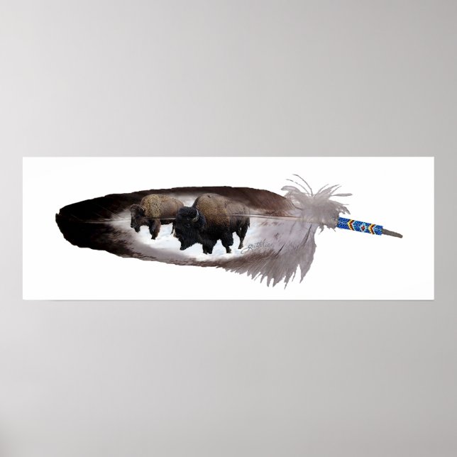 Póster Espíritu de búfalo (Frente)