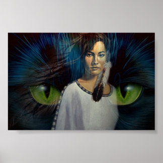 Póster Espíritu de gato