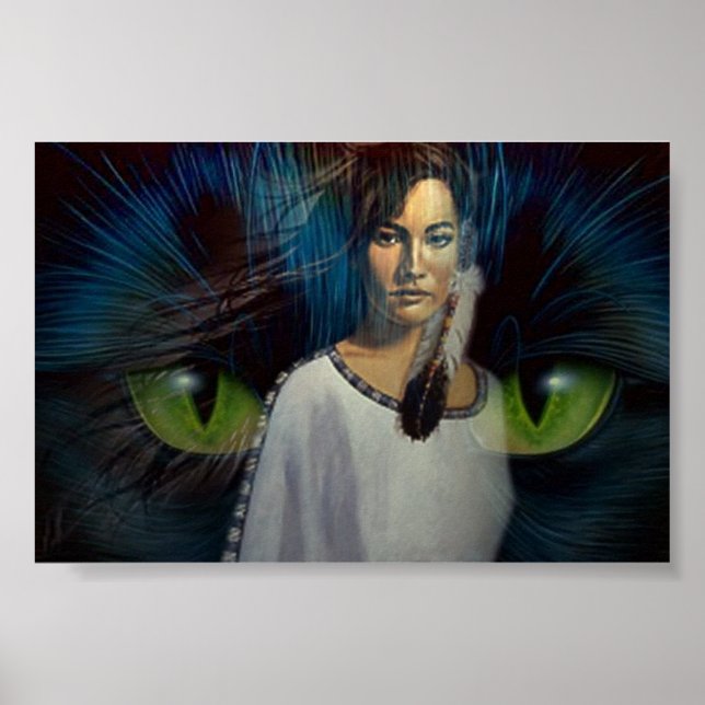 Póster Espíritu de gato (Frente)