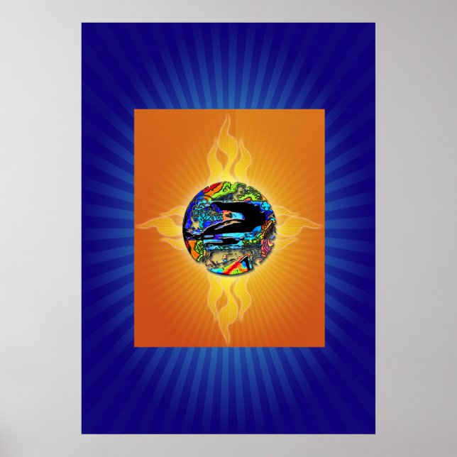 Póster Espíritu De Hendrix 2 (Frente)