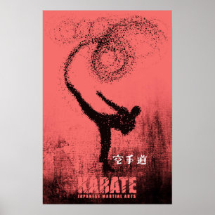 Póster Espíritu de karate