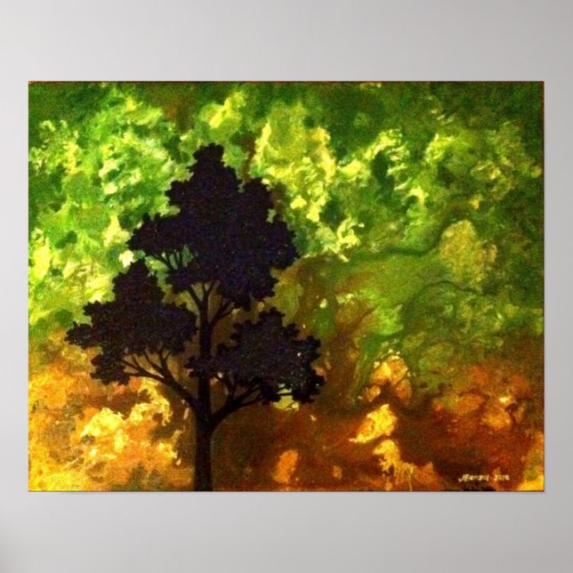 Póster Espíritu de los bosques (Frente)