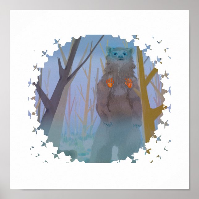 Póster Espíritu de oso (Frente)