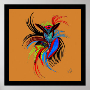 Póster Espíritu de pájaro