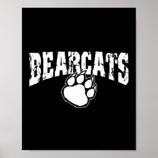 Póster Espíritu de vuelta a la escuela de Bearcats