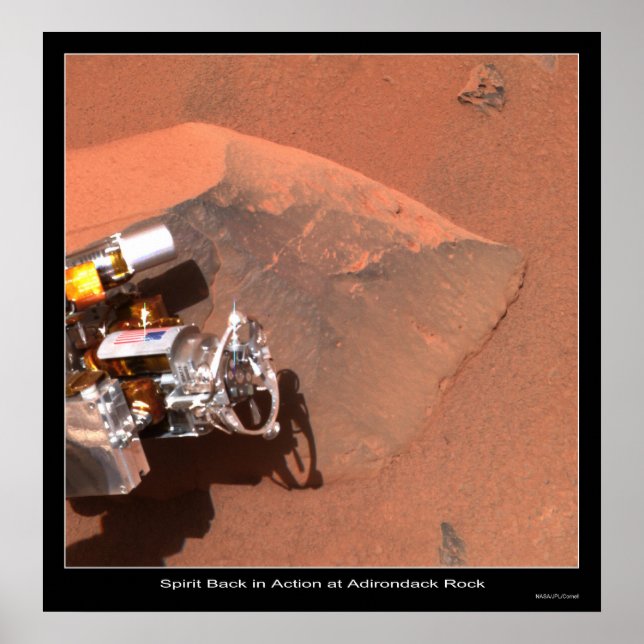 Póster Espíritu de vuelta en acción (Frente)