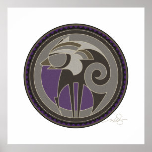 Póster Espíritu del lobo