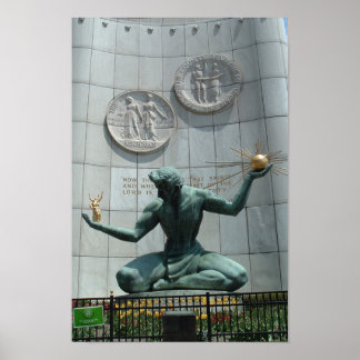 Póster Espíritu del Poster de Detroit