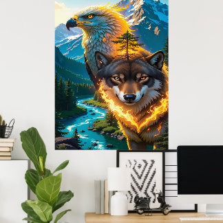 Póster Espíritu del Salvaje Ascendente