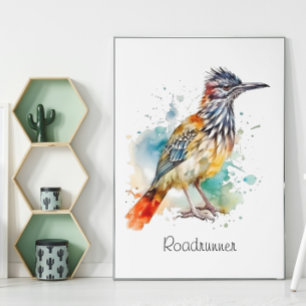 Póster Espíritu desierto, Roasrunner en personalizado acu