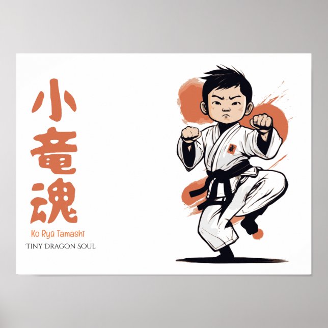 Póster Espíritu Dragón Lil' (Frente)
