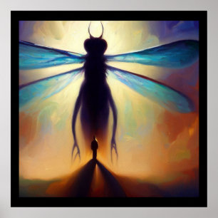 Póster Espíritu Dragonfly animal 2