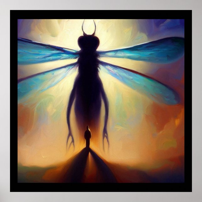 Póster Espíritu Dragonfly animal 2 (Frente)