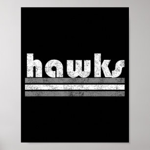 Póster Espíritu escolar de los halcones Día de juego de d
