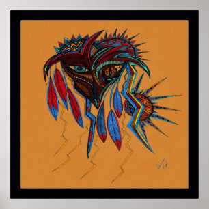 Póster Espíritu guerrero