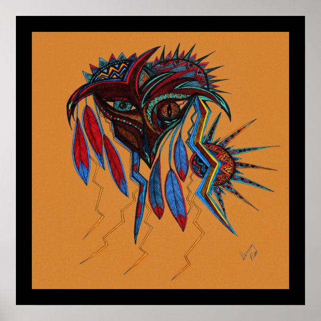 Póster Espíritu guerrero (Frente)