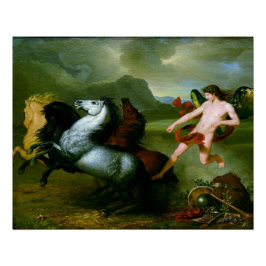 Póster Espíritu humanitario alrededor de 1793