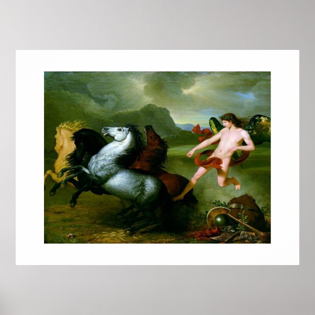 Póster Espíritu Humanitario circa 1793 (Frente)