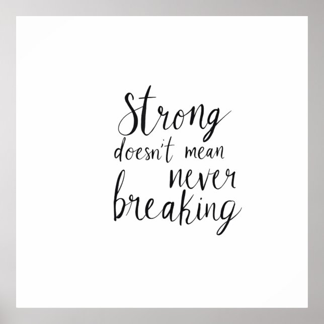 Póster Espíritu inquebrantable (Frente)