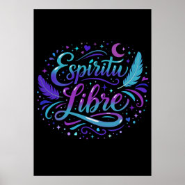 Póster Espíritu libre
