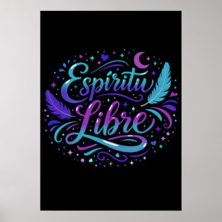 Póster Espíritu libre