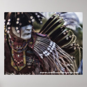 Póster Espíritu nativo americano