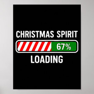 Póster Espíritu Navideño Cargando 67 Meme Chicos Niños Ge