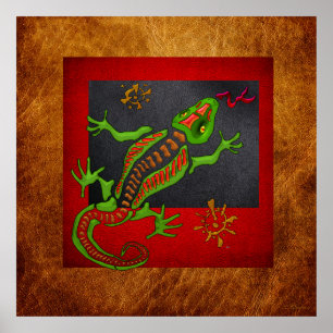 Póster Espíritu Reptiliano
