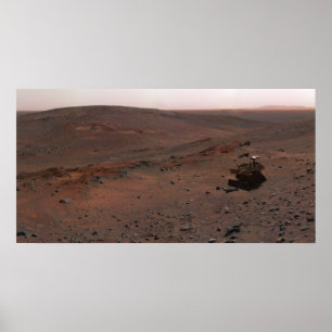Póster Espíritu Rover de exploración de Marte