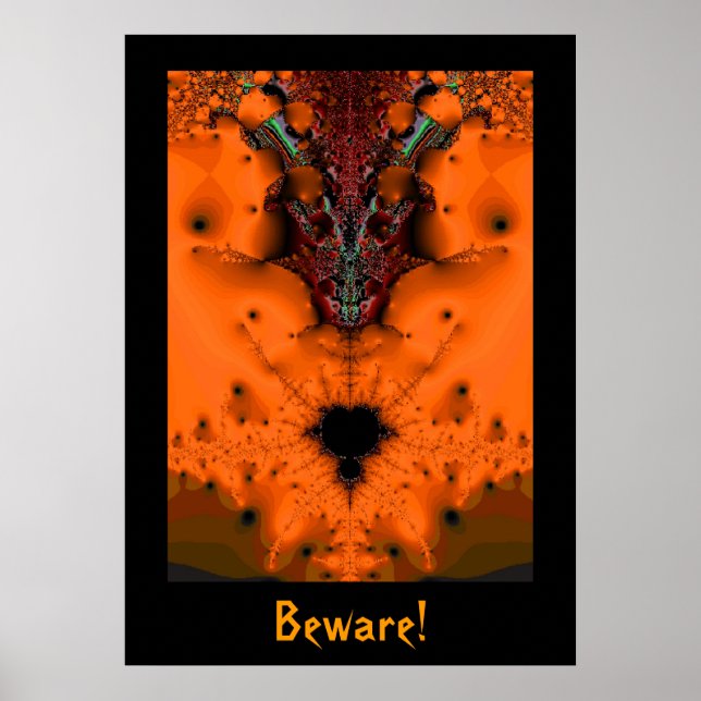 Póster Espíritu vudú de Halloween (Frente)